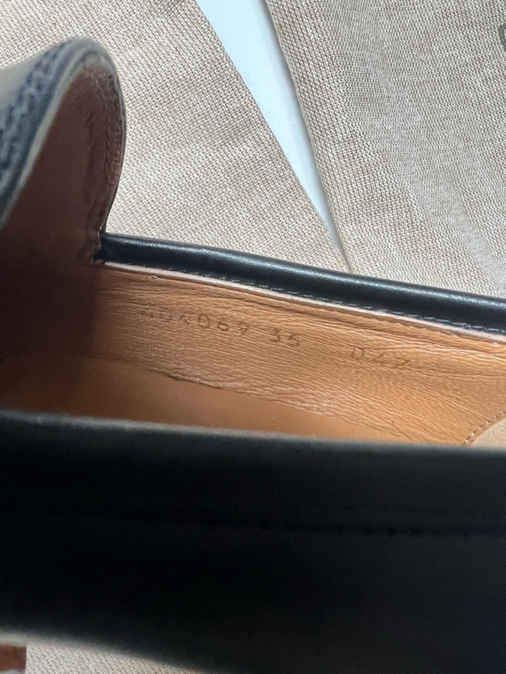 Gucci Black Leather Horsebit Loafers with Gold Hardware - Picture 8 of 14